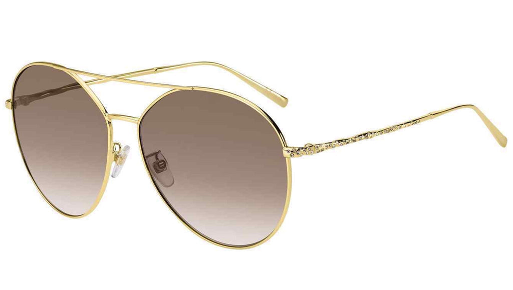 Givenchy GV7170 Gold Brown Gradient Women Sunglasses 64mm.