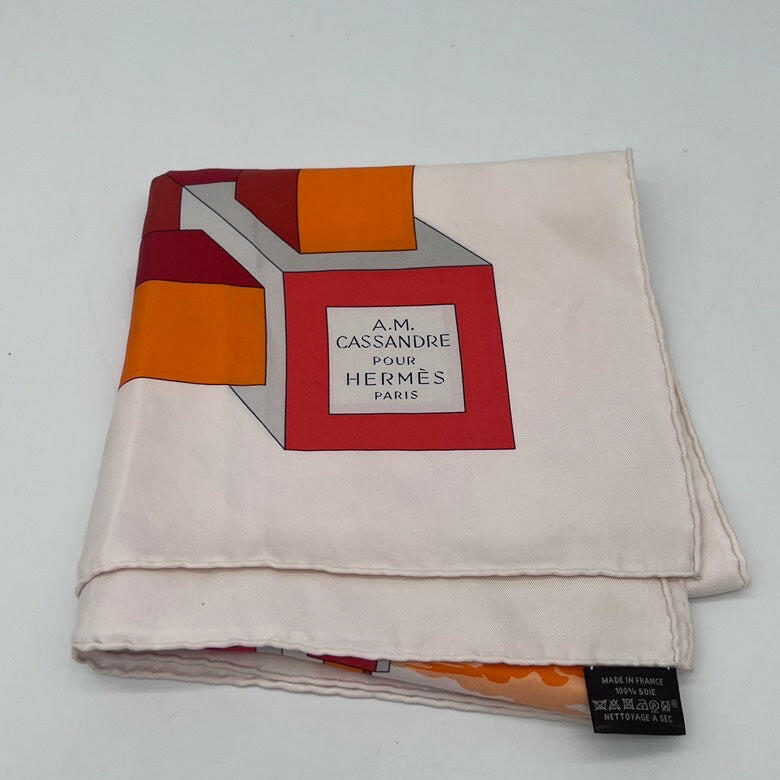 Hermes AM Cassandre Silk Scarf - Multicolor, 90cm x 90cm.