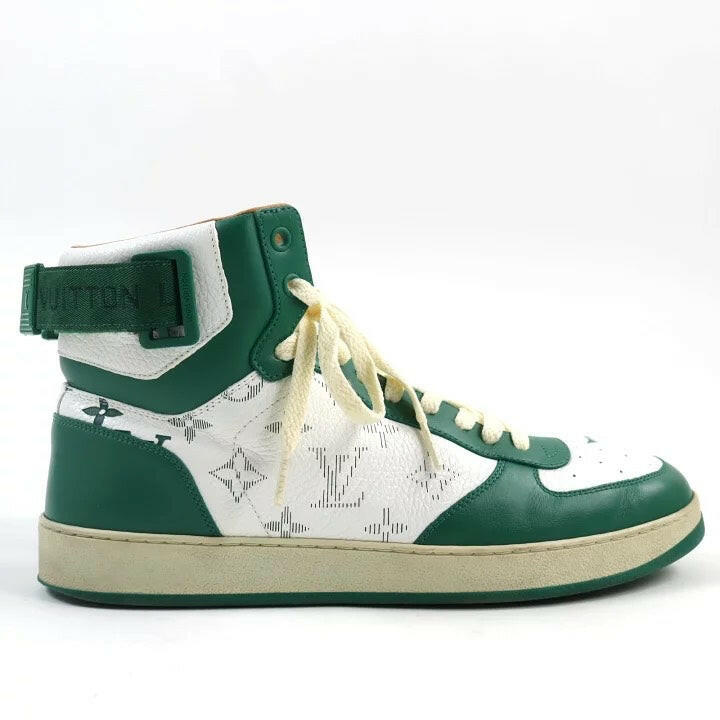 Louis Vuitton Men's Sneakers Green/White US Size 7.5.