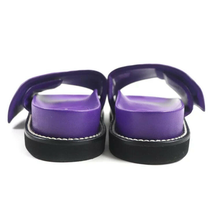 Louis Vuitton Purple Slide Sandals - Size 38.