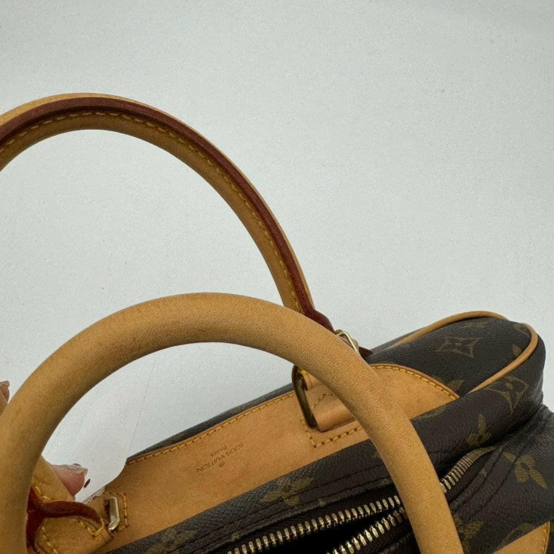 Louis Vuitton Monogram PVC Brown Medium Handbag.