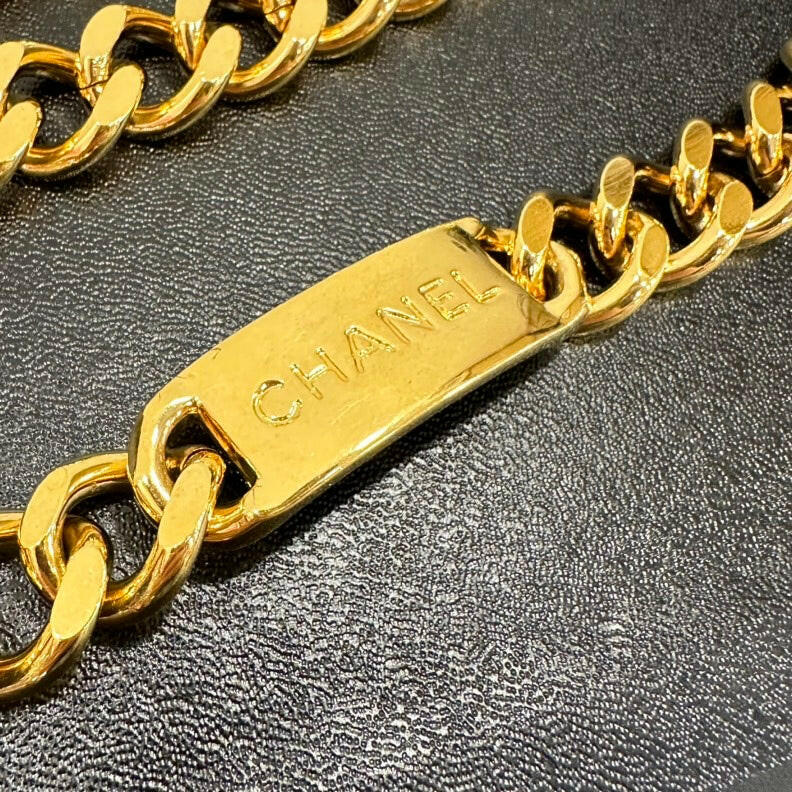 Chanel Vintage Gold Chain Belt 90cm/35.5”.