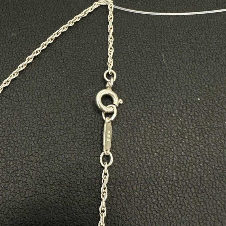 Tiffany & Co. SV925/K18YG Triple Ribbon Necklace 47cm 18.5” - Silver & Gold.