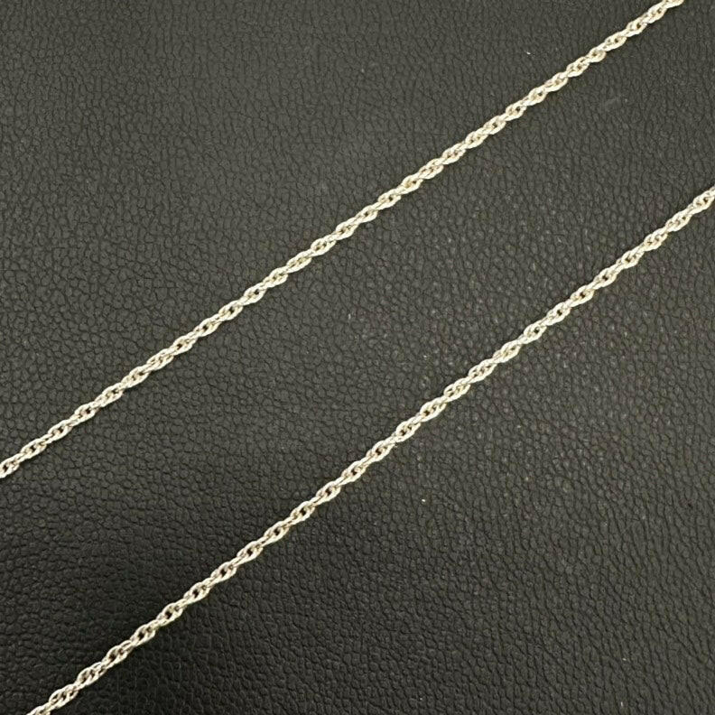 Tiffany & Co. SV925/K18YG Triple Ribbon Necklace 47cm 18.5” - Silver & Gold.