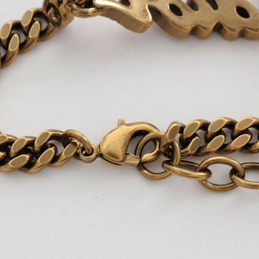 Dior J'Adior Bracelet with Rhinestones in Gold - Size Free.