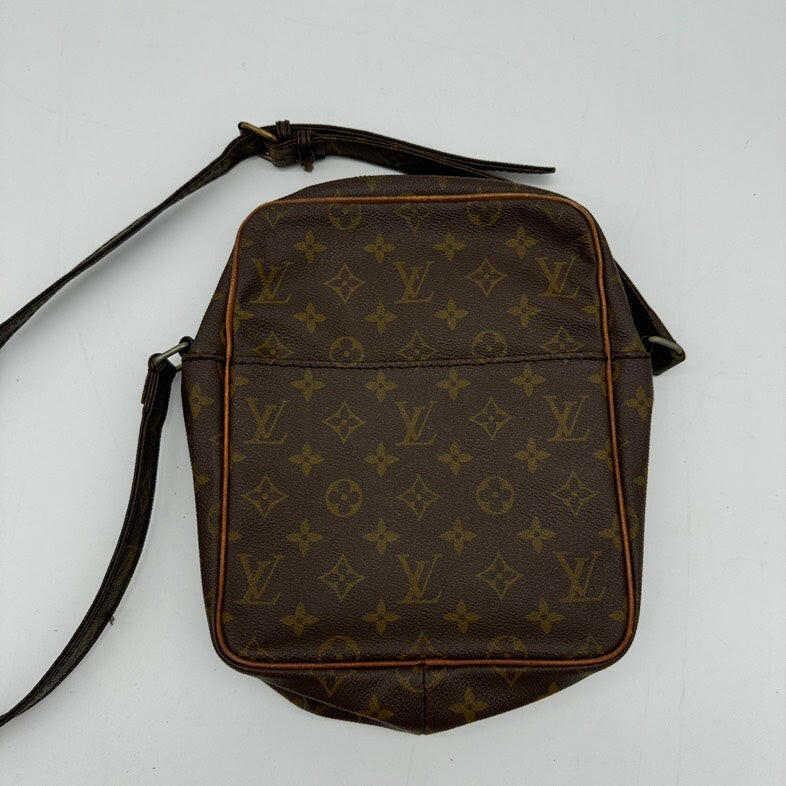 Pre-Owned Louis Vuitton Monogram Brown Crossbody Bag Small.