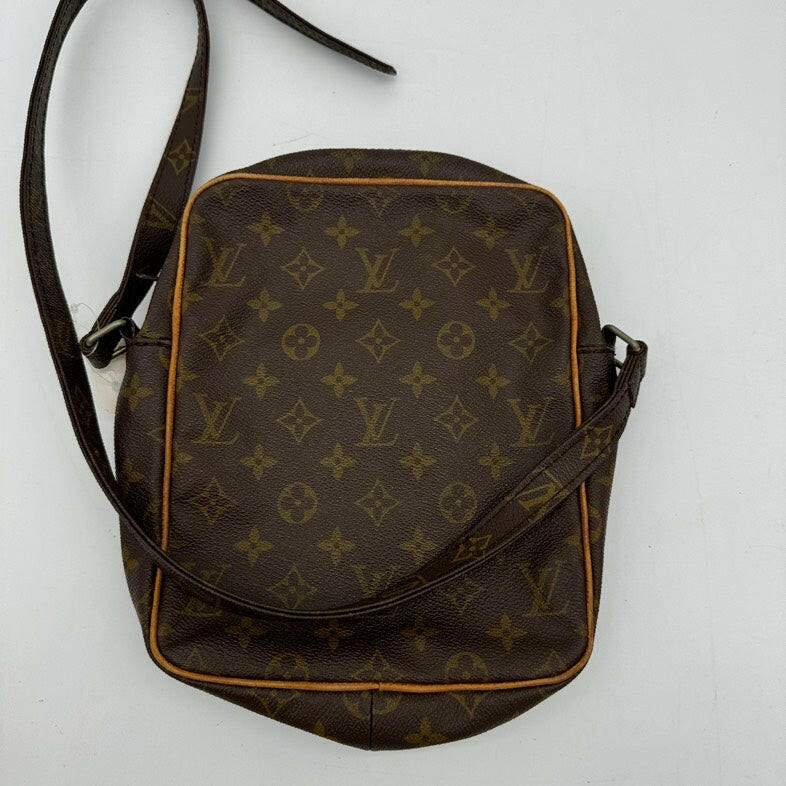 Pre-Owned Louis Vuitton Monogram Brown Crossbody Bag Small.