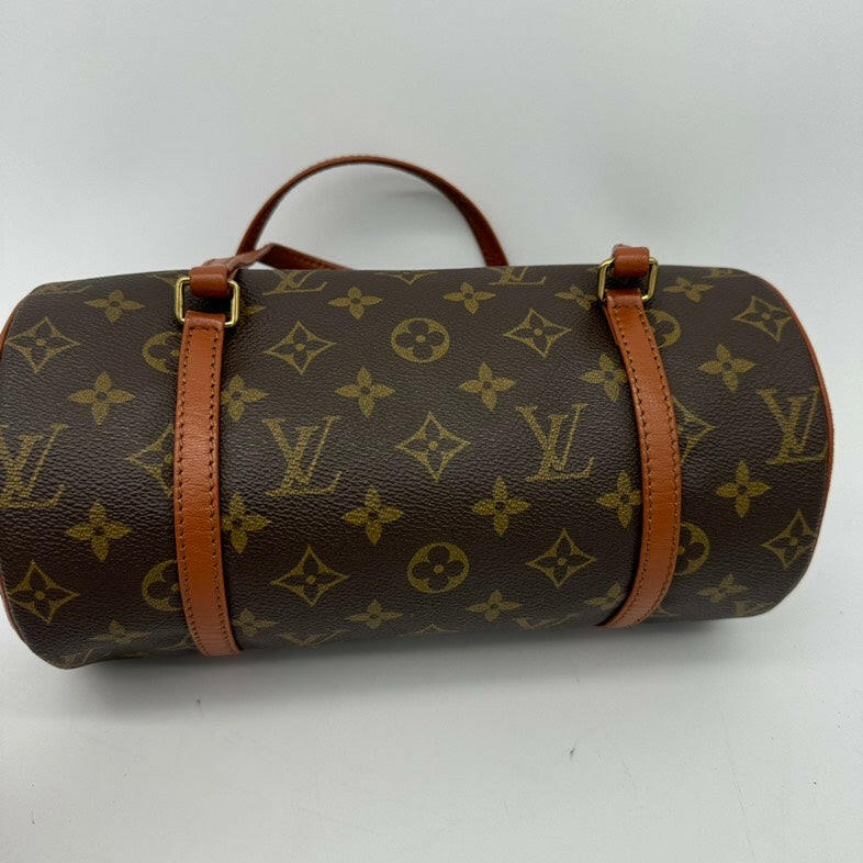 Pre-Owned Louis Vuitton Monogram Shoulder Bag Brown Medium.