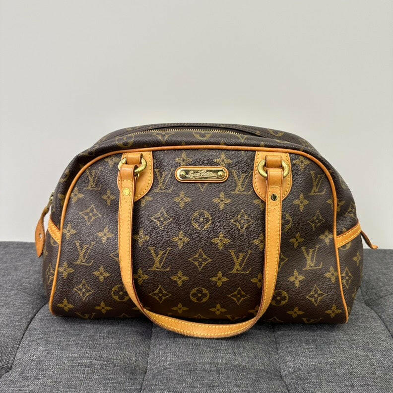 Louis Vuitton Monogram Brown Shoulder Bag - Medium Size.