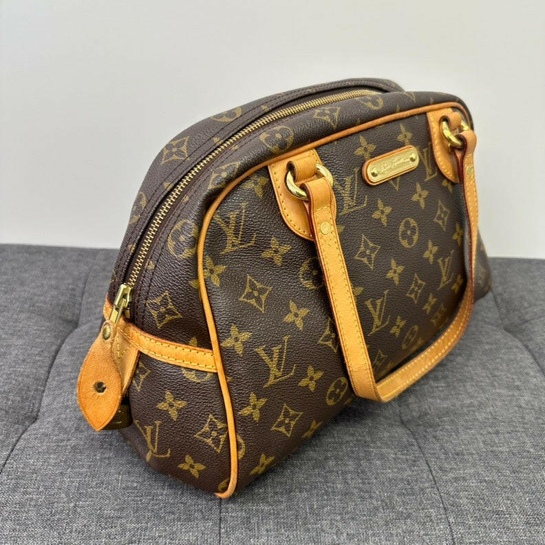 Louis Vuitton Monogram Brown Shoulder Bag - Medium Size.