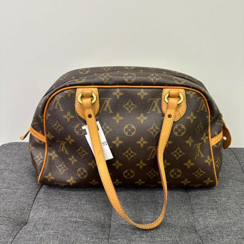 Louis Vuitton Monogram Brown Shoulder Bag - Medium Size.