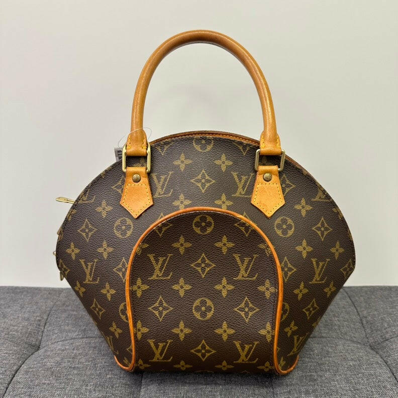 Louis Vuitton Monogram Ellipse Handbag - Brown Medium Size.