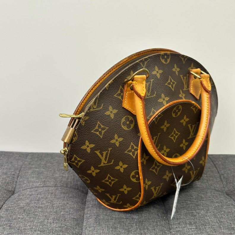 Louis Vuitton Monogram Ellipse Handbag - Brown Medium Size.