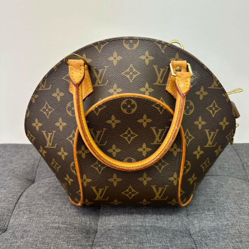 Louis Vuitton Monogram Ellipse Handbag - Brown Medium Size.