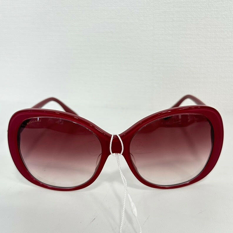 Bvlgari Red Sunglasses Size 57.