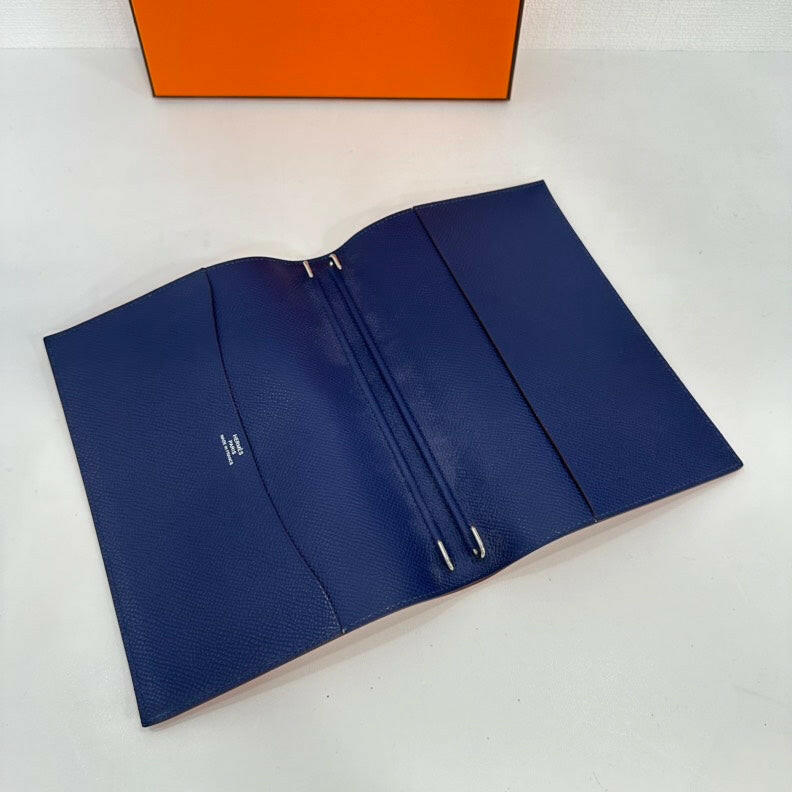 Hermes Leather Agenda - Orange, Medium Size.