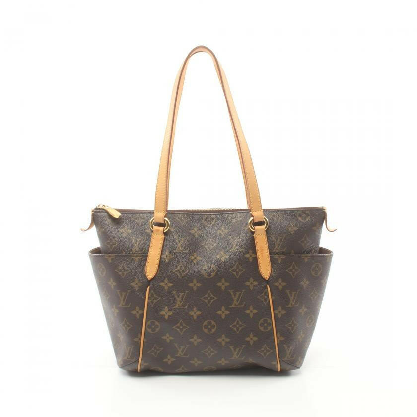 Louis Vuitton Totally PM Monogram Shoulder Tote Bag Brown PVC Leather.