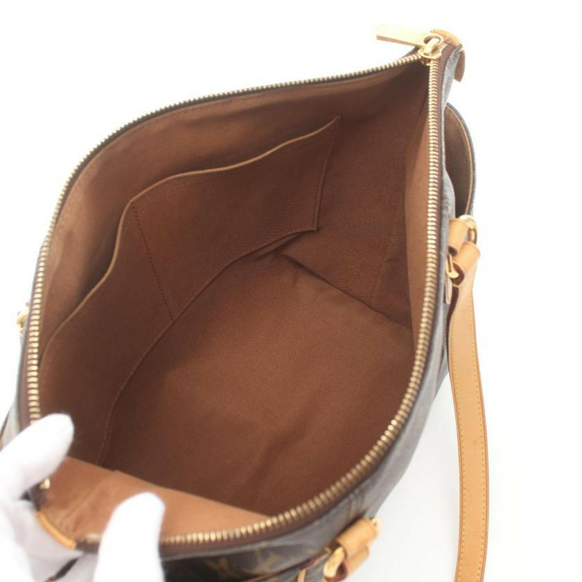 Louis Vuitton Totally PM Monogram Shoulder Tote Bag Brown PVC Leather.