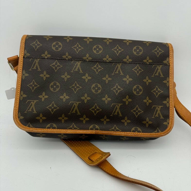 Louis Vuitton Monogram PVC Crossbody Bag - Brown Medium Size.