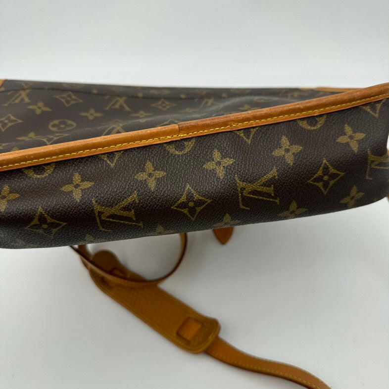 Louis Vuitton Monogram PVC Crossbody Bag - Brown Medium Size.