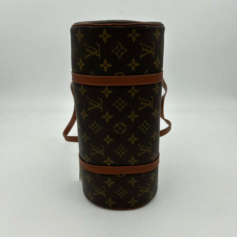 Louis Vuitton Monogram Papillon 30 Shoulder Bag Brown/Tan Medium Size.