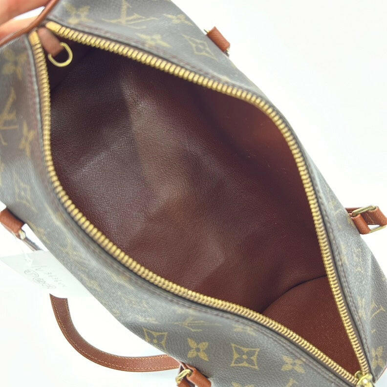 Louis Vuitton Monogram Papillon 30 Shoulder Bag Brown/Tan Medium Size.