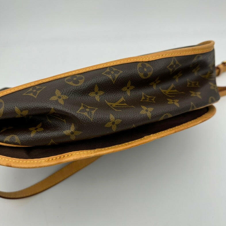 Louis Vuitton Monogram PVC Brown Medium-Sized Crossbody Bag.